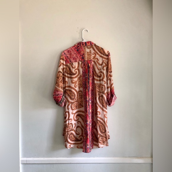 Soft Surroundings Patterned Button Up Tunic/Dress - Picture 7 of 10